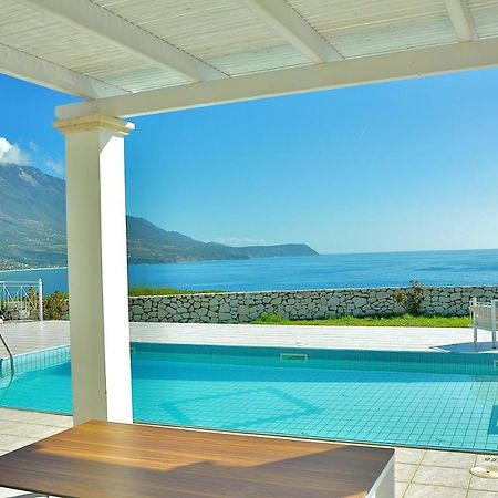 Seafront Villa Kefaloniaprivatevillas Muszáta Kültér fotó