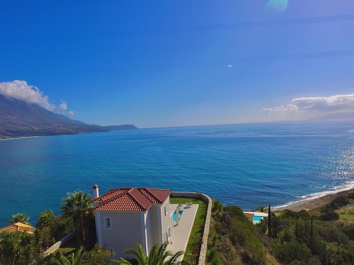 Seafront Villa Kefaloniaprivatevillas Muszáta Kültér fotó