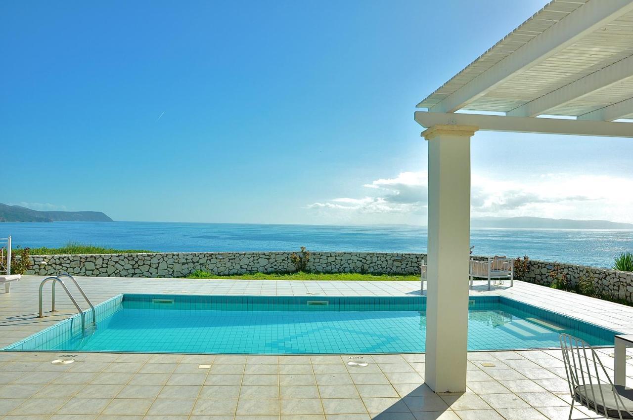 Seafront Villa Kefaloniaprivatevillas Muszáta Kültér fotó