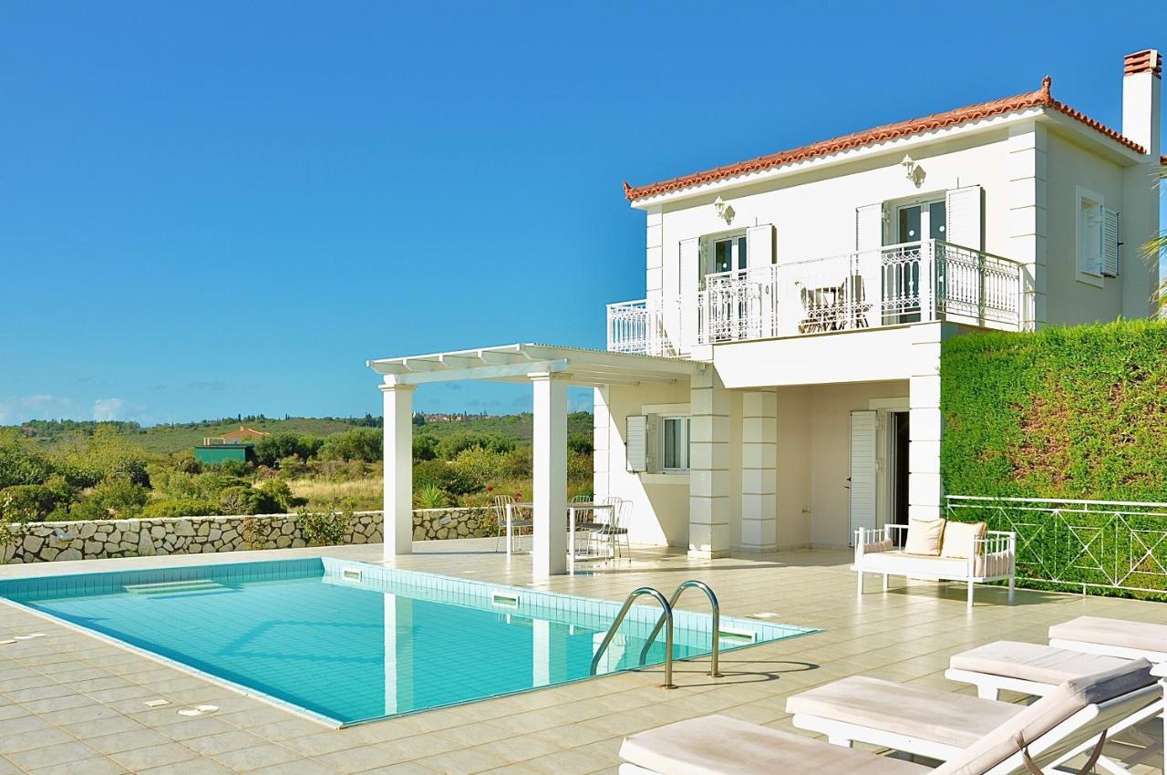 Seafront Villa Kefaloniaprivatevillas Muszáta Kültér fotó