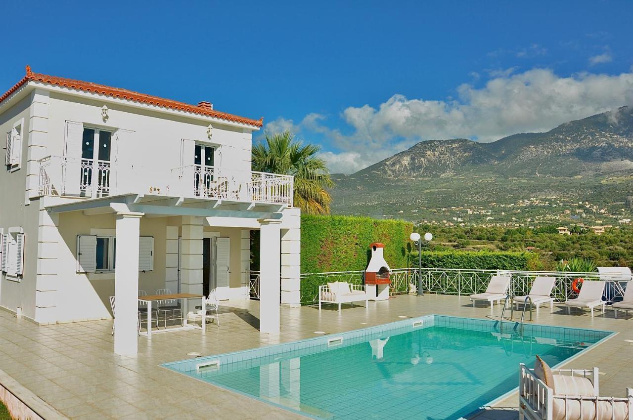 Seafront Villa Kefaloniaprivatevillas Muszáta Kültér fotó