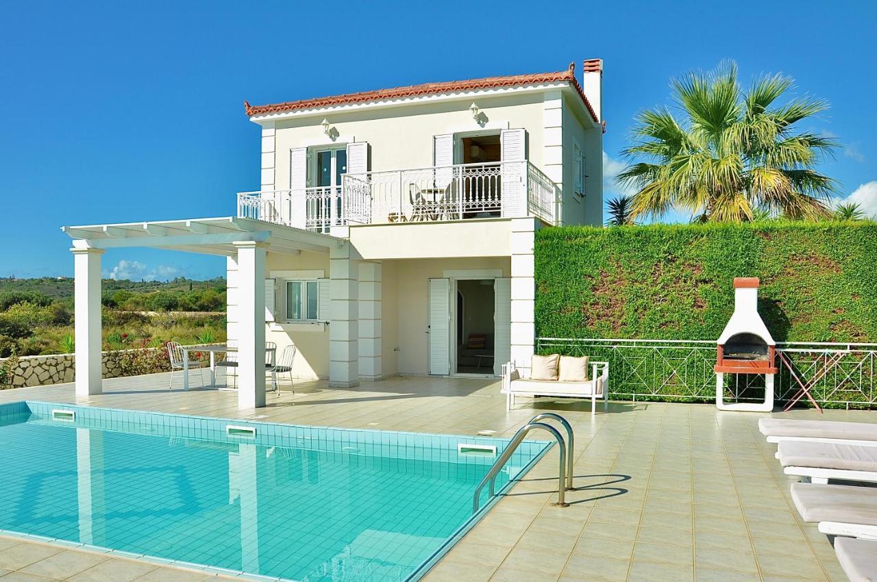 Seafront Villa Kefaloniaprivatevillas Muszáta Kültér fotó