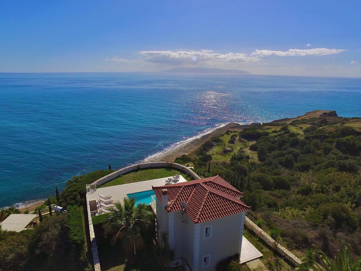Seafront Villa Kefaloniaprivatevillas Muszáta Kültér fotó